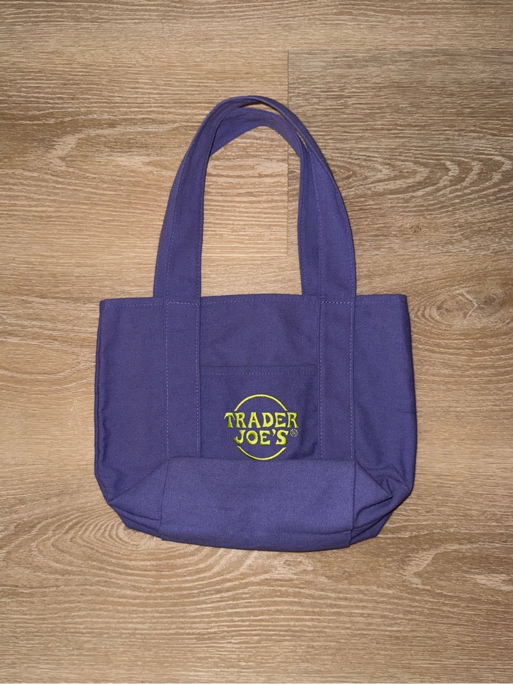 Trader Joe’s Mini Purple Tote Bag